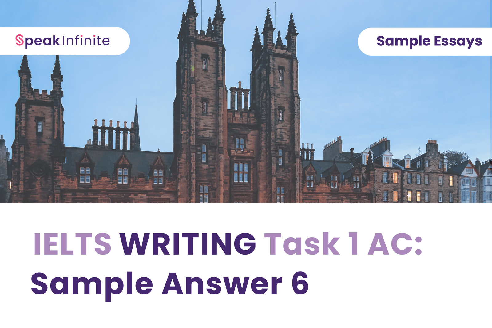 IELTS Writing Task 1 AC: Sample Answer 6