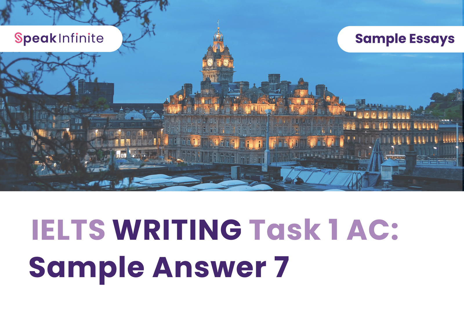 IELTS Writing Task 1 AC: Sample Answer 7