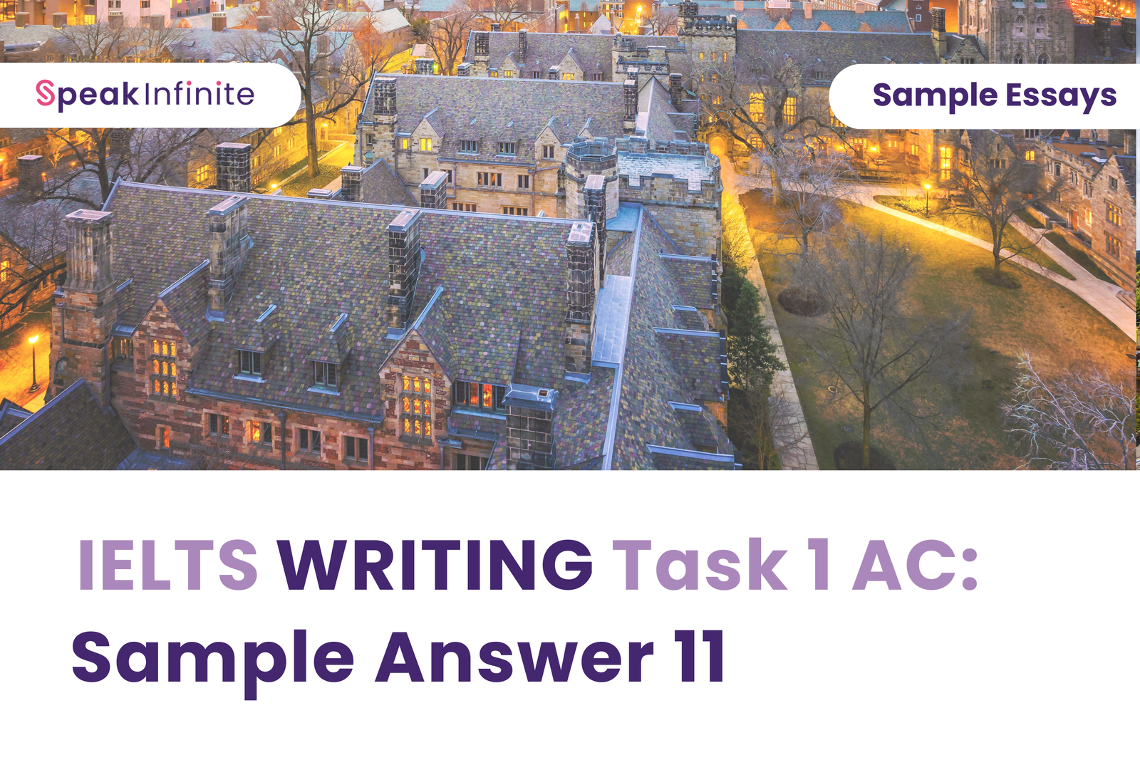 IELTS Writing Task 1 AC: Sample Answer 11