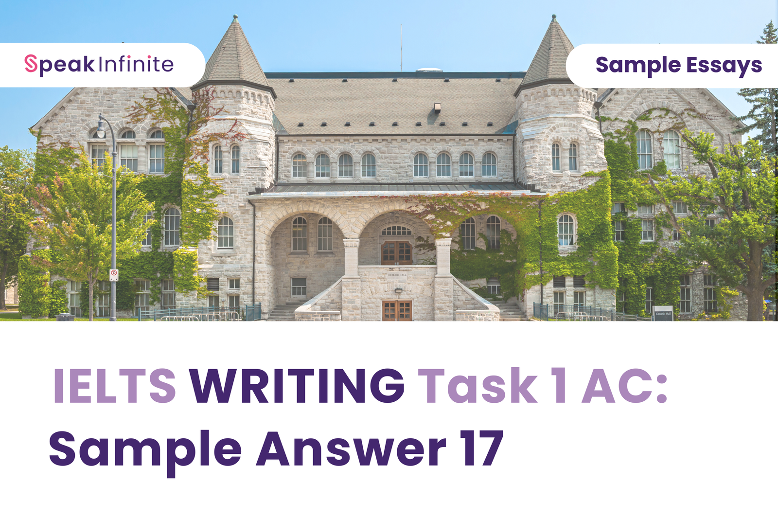 IELTS Writing Task 1 AC: Sample Answer 17