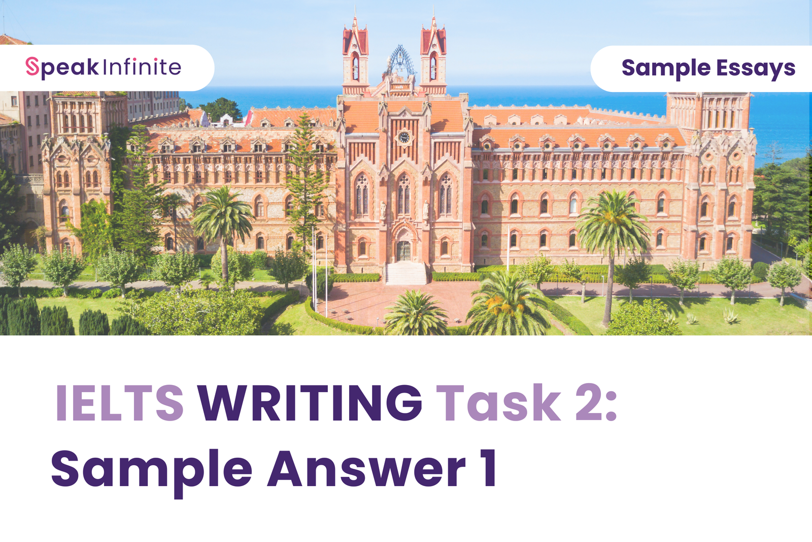 IELTS Writing Task 2: Sample Answer 1