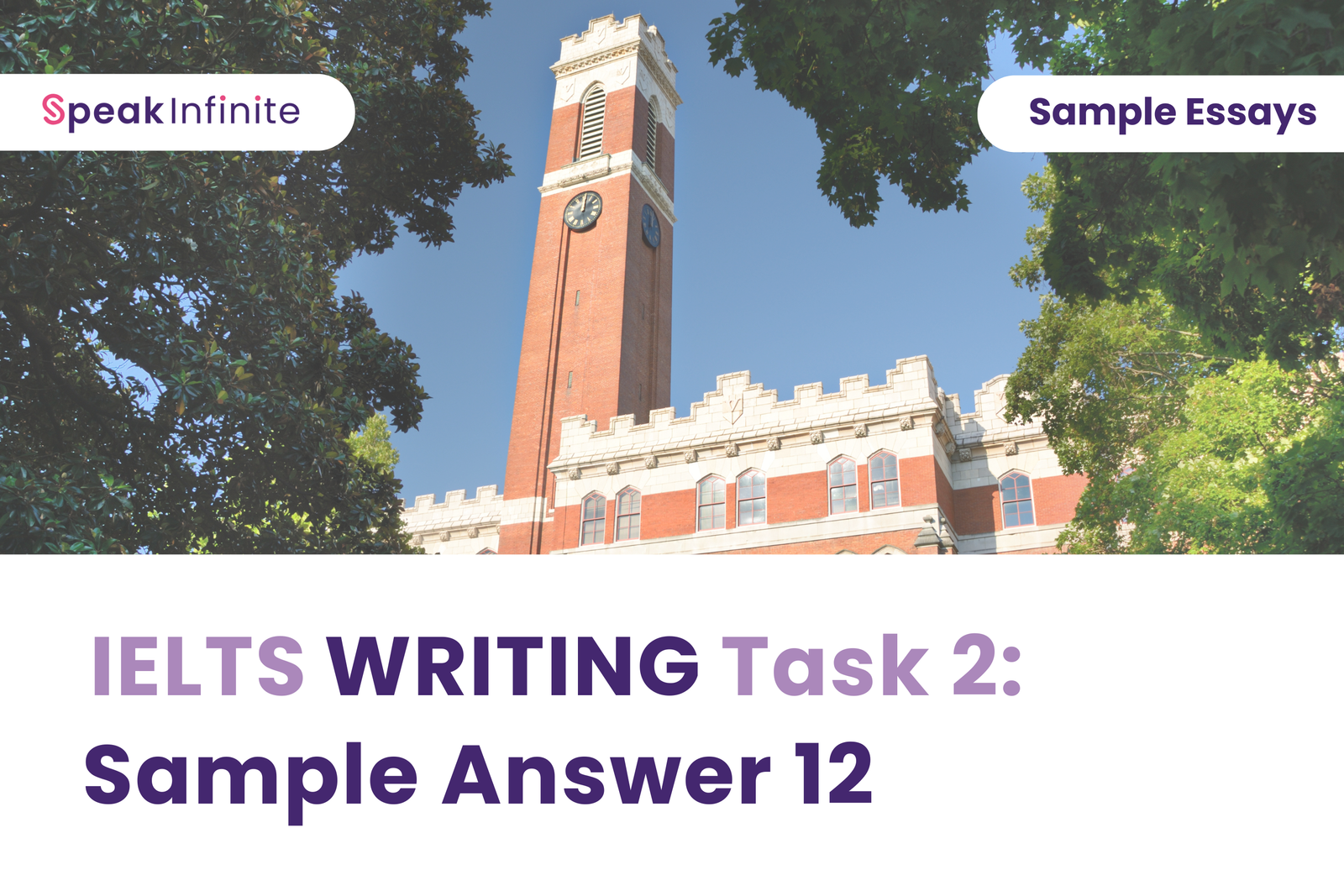 IELTS Writing Task 2: Sample Answer 12