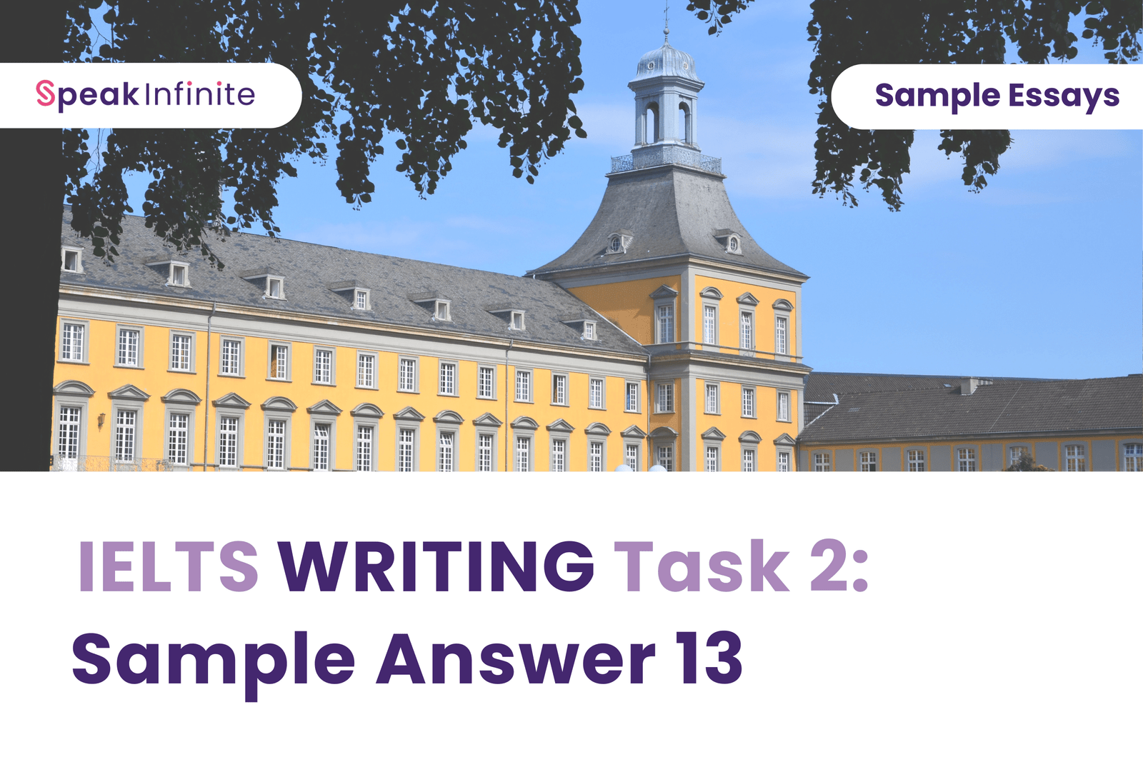 IELTS Writing Task 2: Sample Answer 13