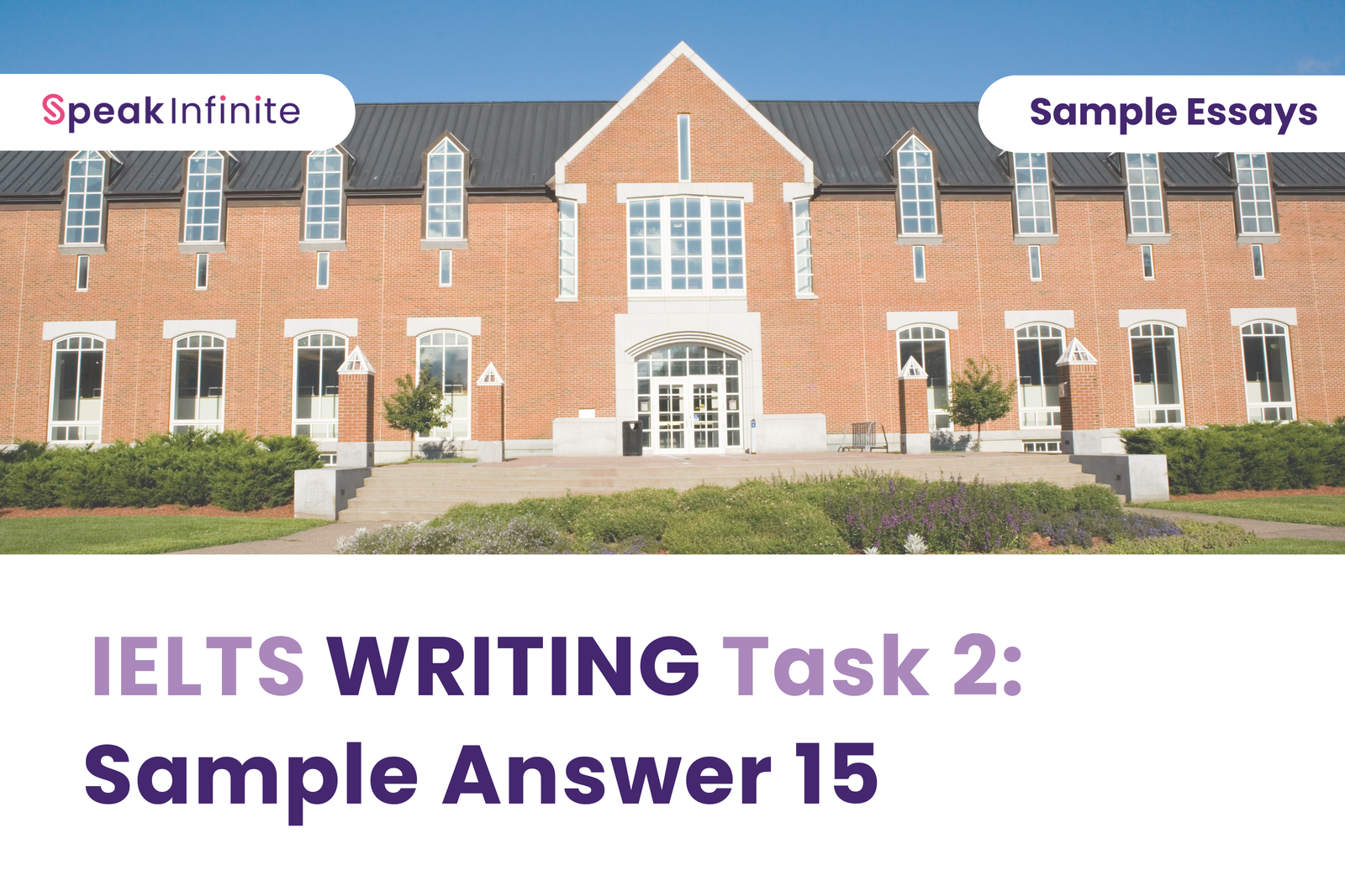 IELTS Writing Task 2: Sample Answer 15