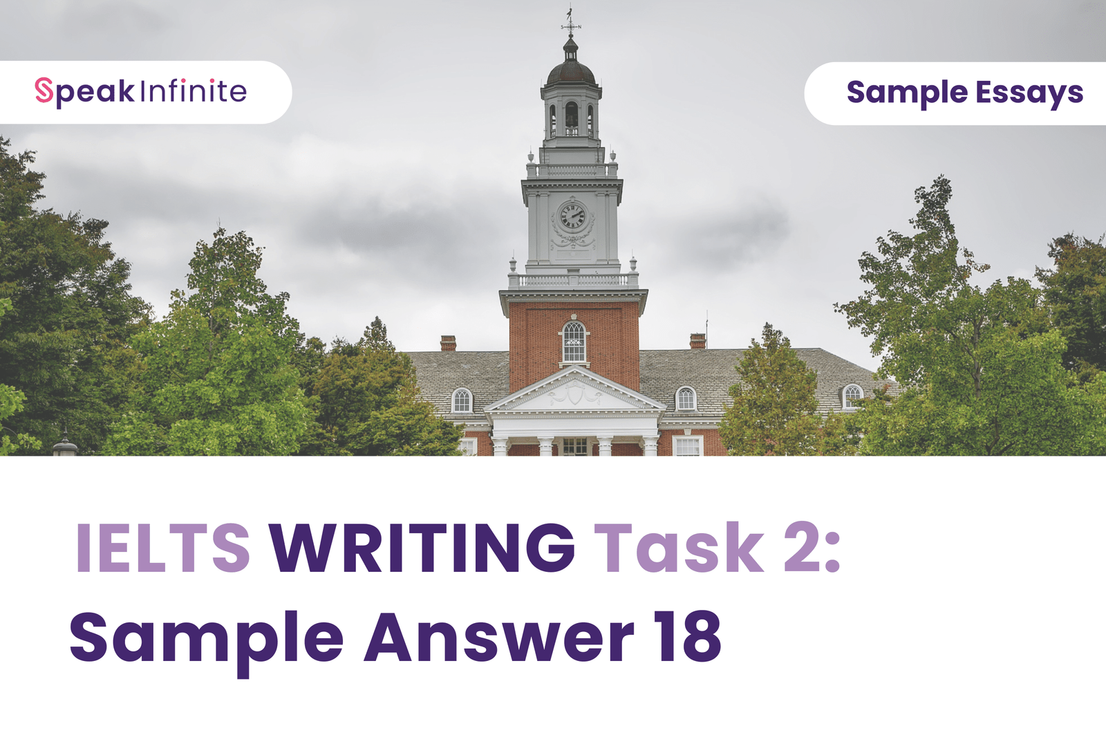 IELTS Writing Task 2: Sample Answer 18