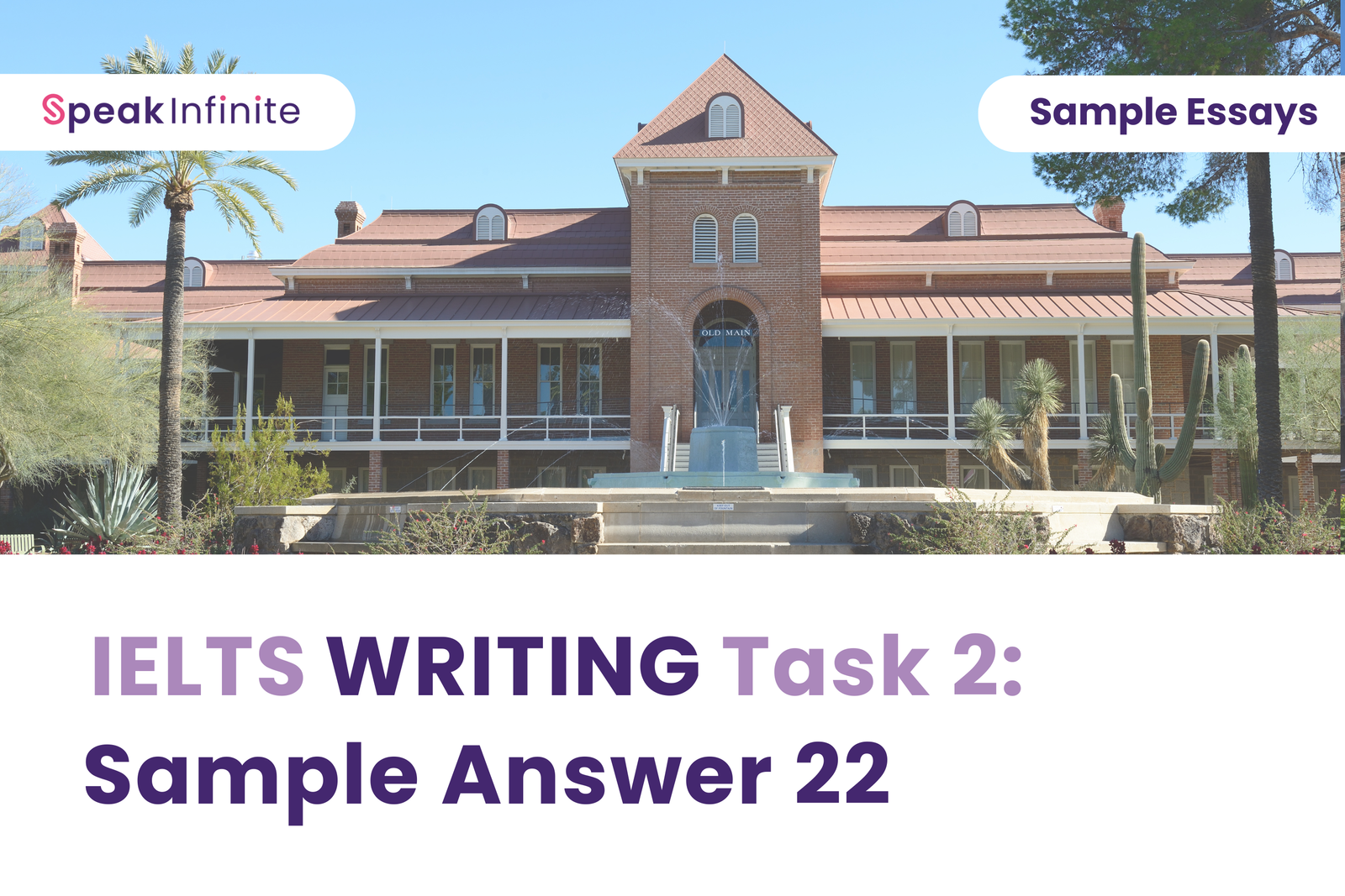 IELTS Writing Task 2: Sample Answer 22